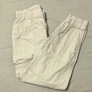 Garage Women’s Cargo Pants - cream beige